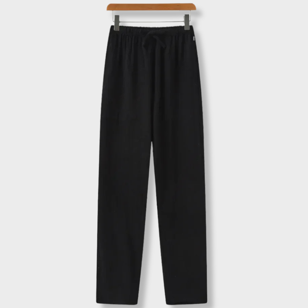 Slim linen pants
