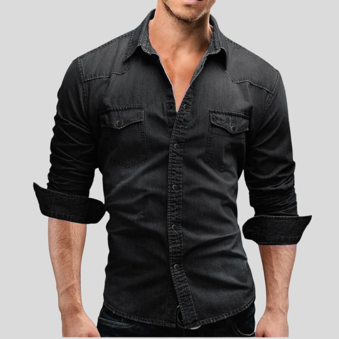 Lenoir™ - Modern Style Denim Shirt