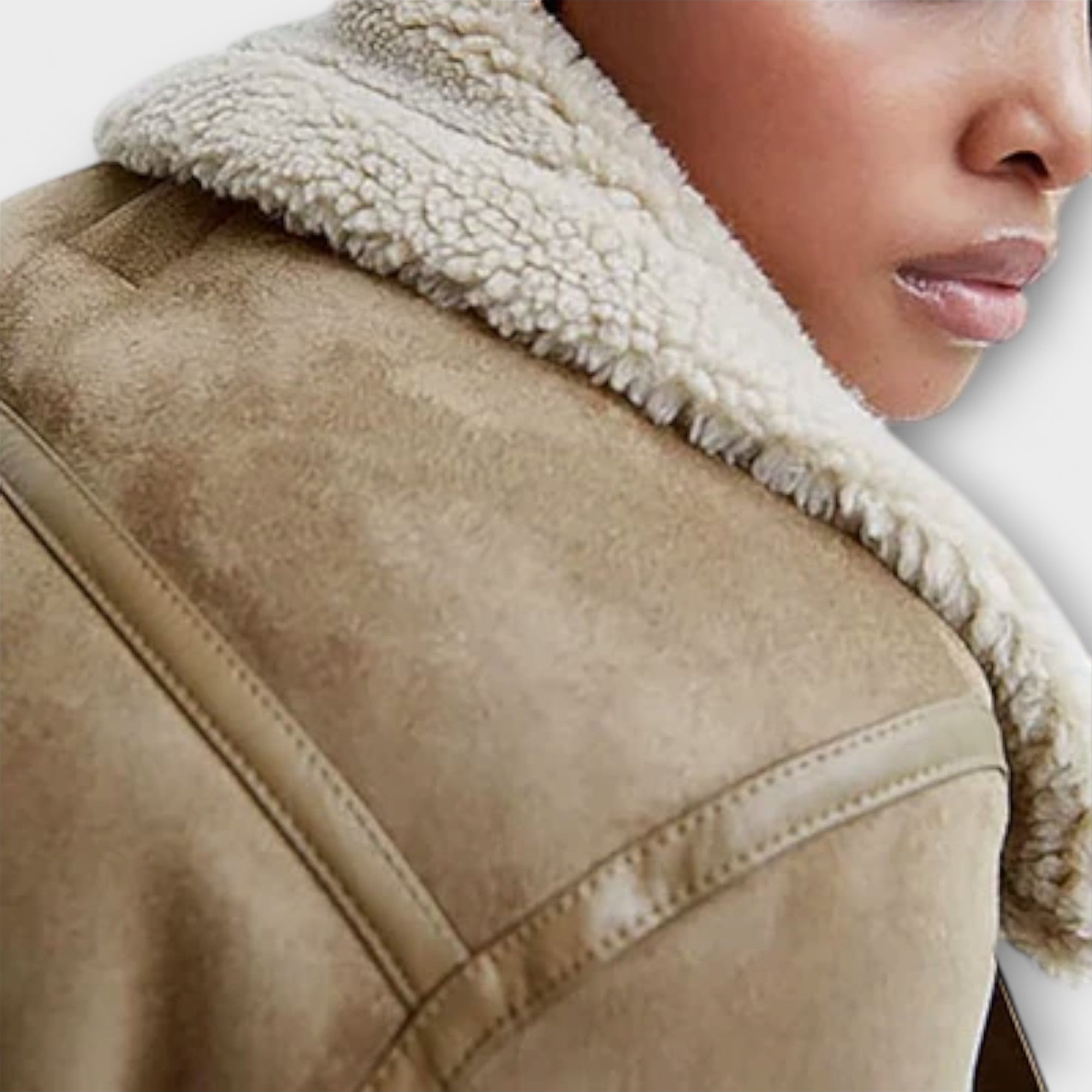 Aviator Aurora Shearling Jacket