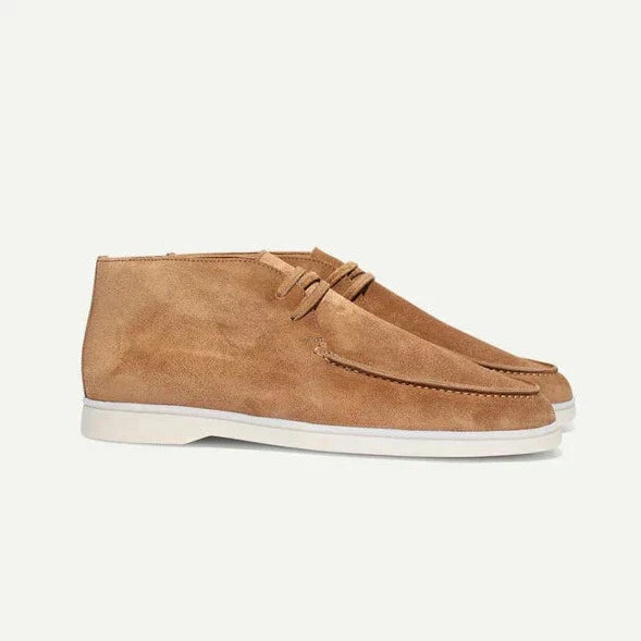 Lenoir™ | Suede shoes with laces