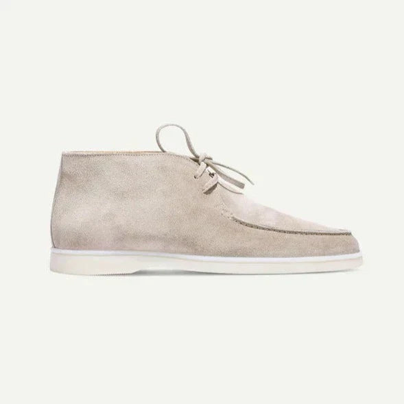 Lenoir™ | Suede shoes with laces