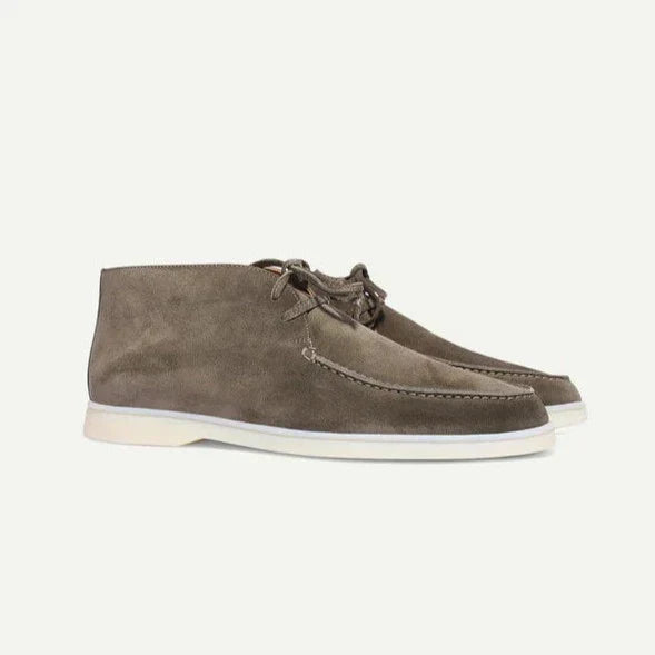 Lenoir™ | Suede shoes with laces