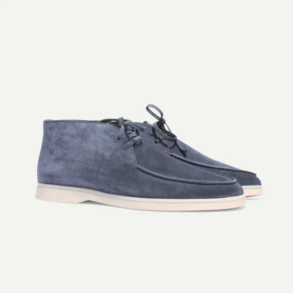 Lenoir™ | Suede shoes with laces