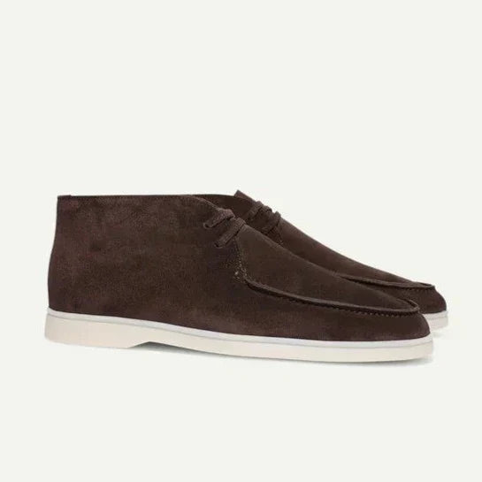 Lenoir™ | Suede shoes with laces