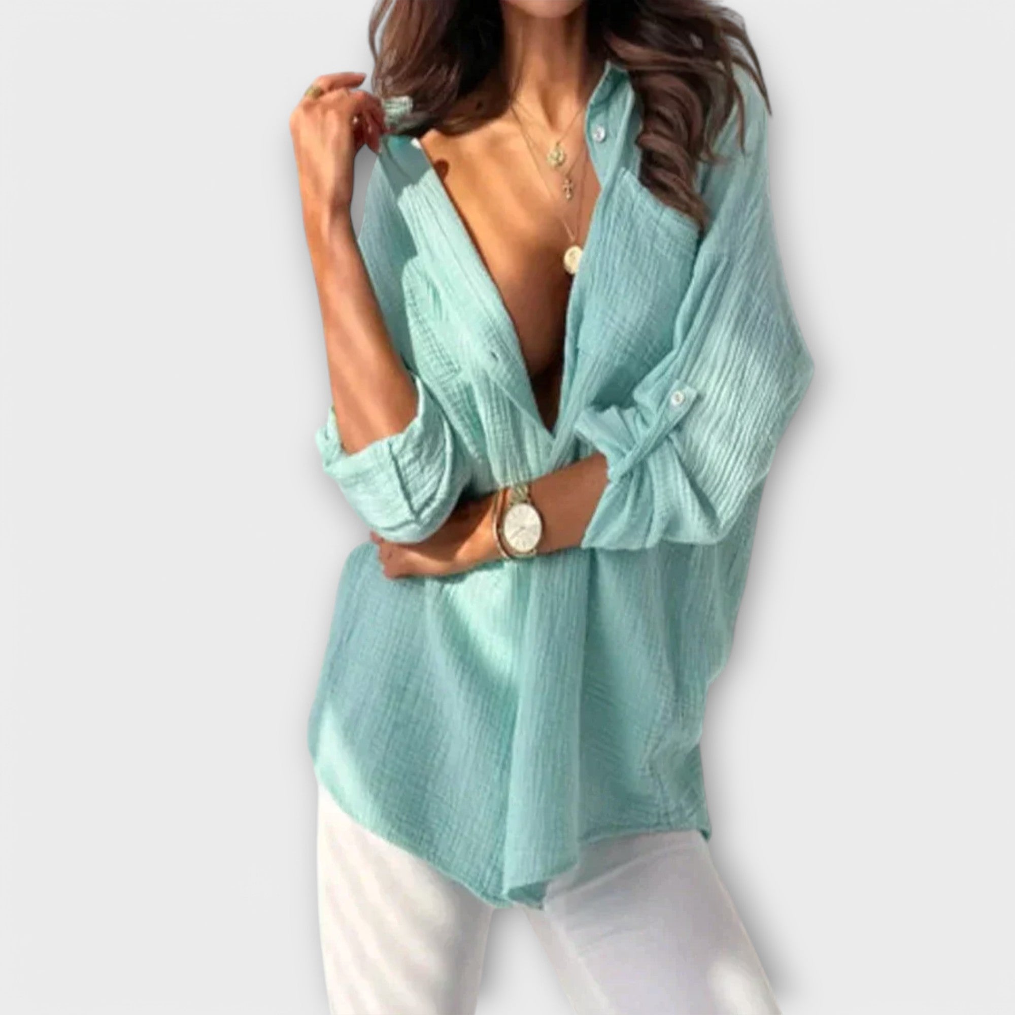 Jessica - Colorful blouse for spring and summer