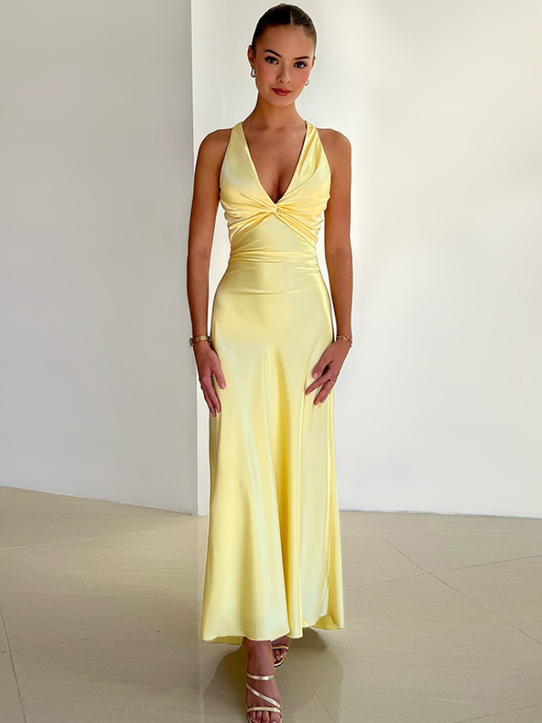 MAXI DREAM YELLOW DRESS