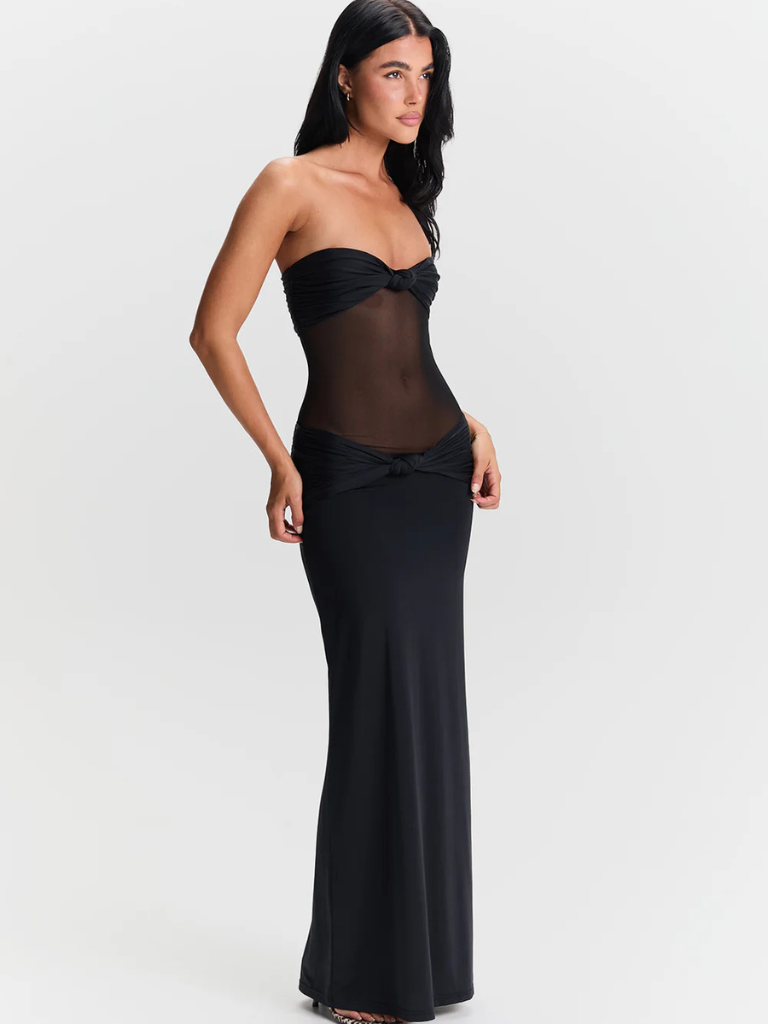 MAXI BLACK DESIRE DRESS