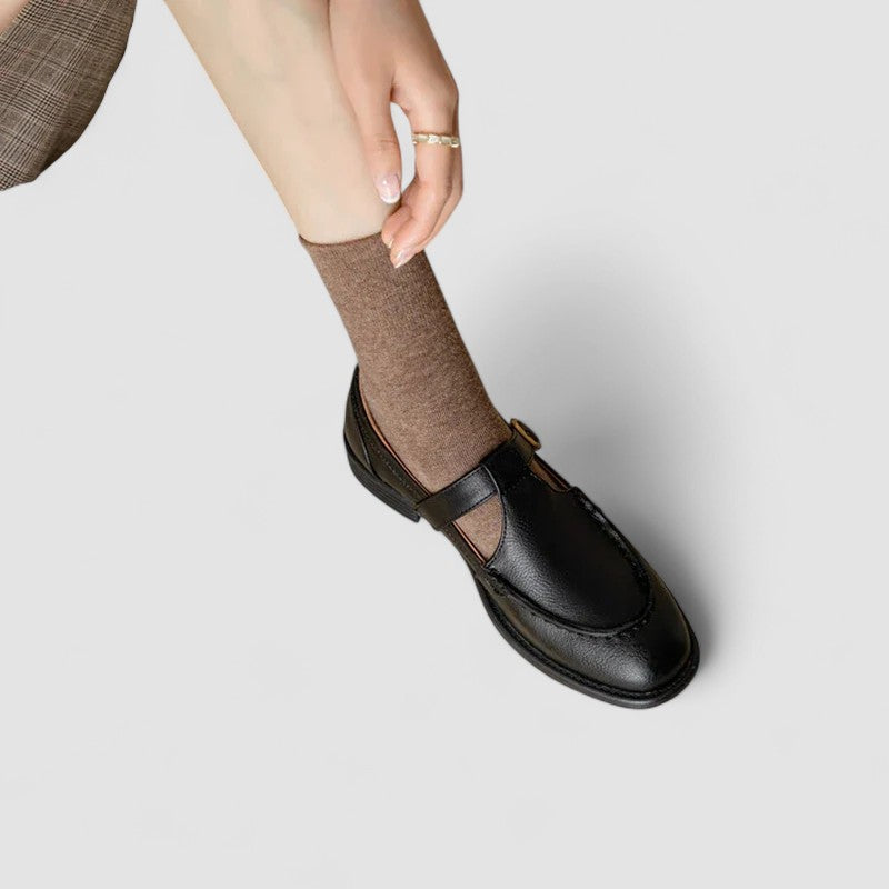 Avery - Square Toe Mary Jane Orthopedic Shoes