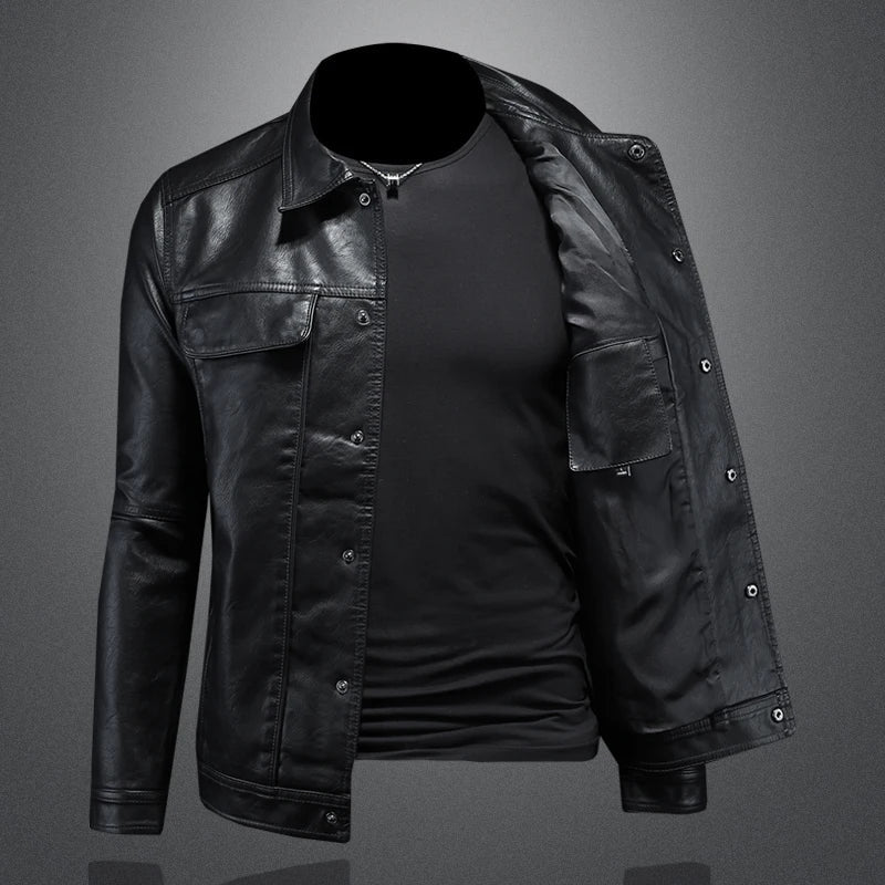 Darius™ | Premium Moto-Style Leather Jacket