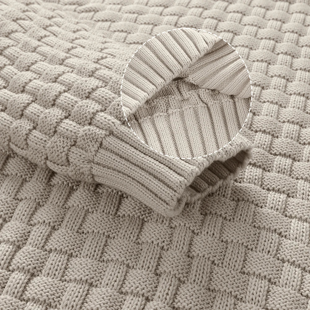 Dustin | Waffle Knit Turtleneck Sweater