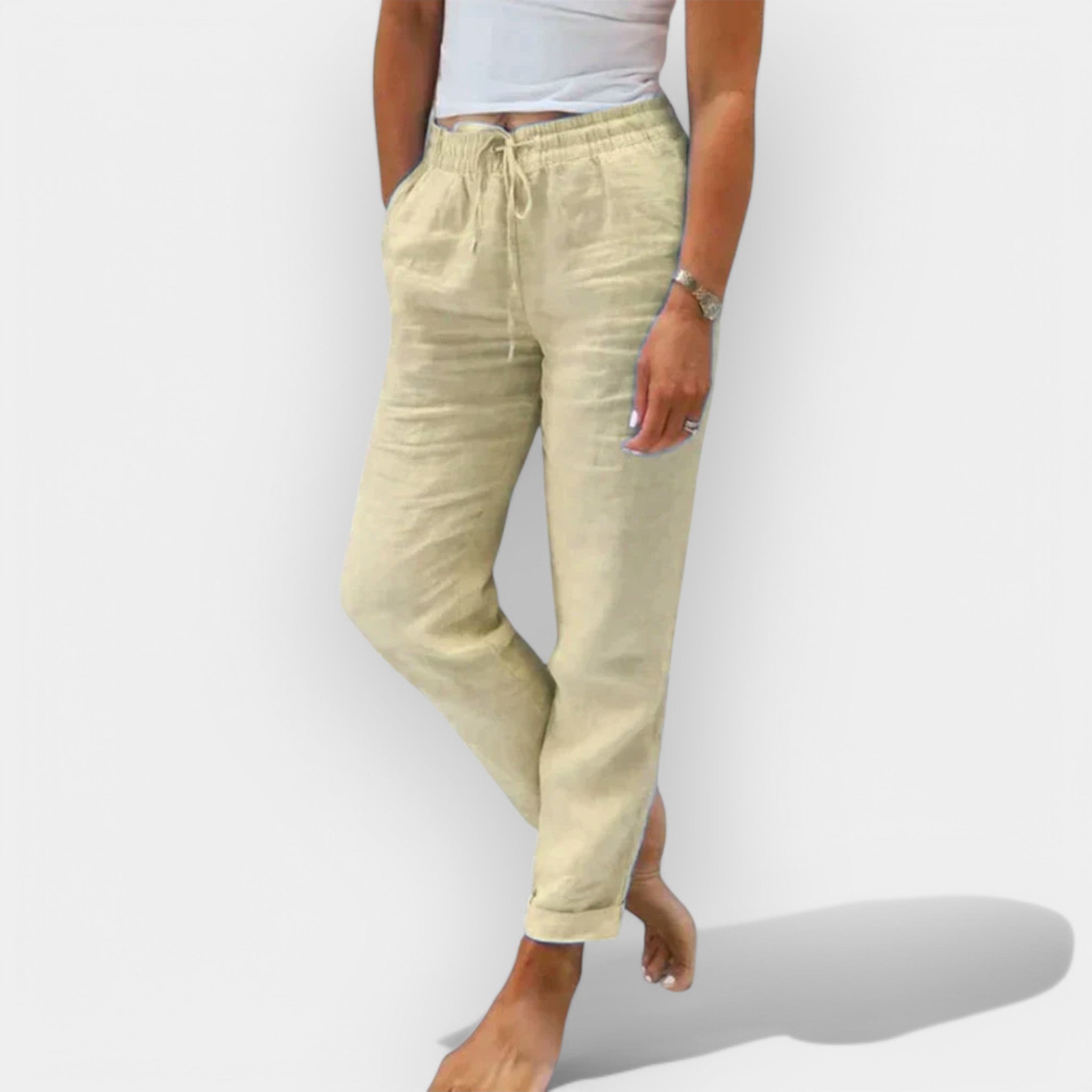 Lightweight Linen Summer Trousers