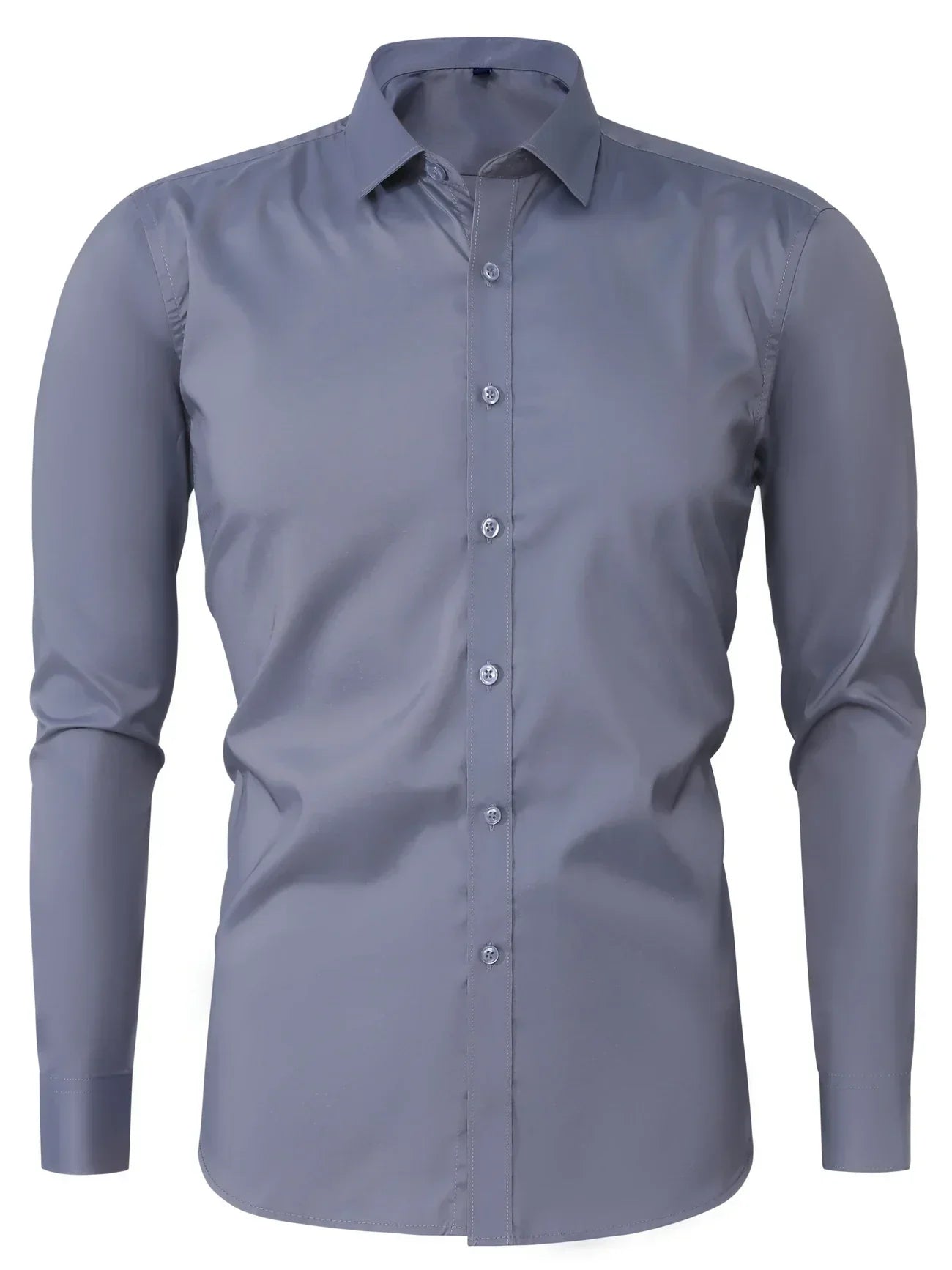 Lenoir™ | Elegant long-sleeve shirt with buttons