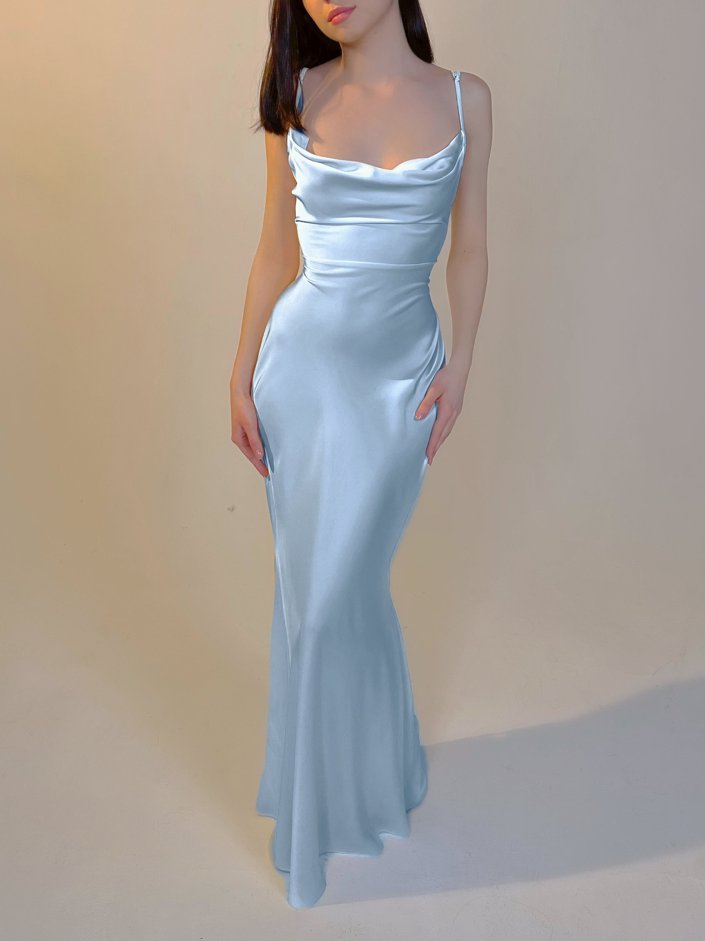 Ethereal Satin Slip Dress