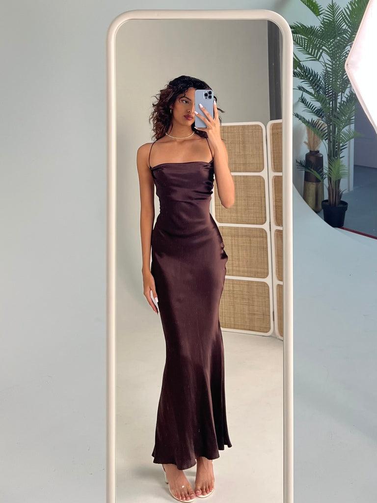 Ethereal Satin Slip Dress