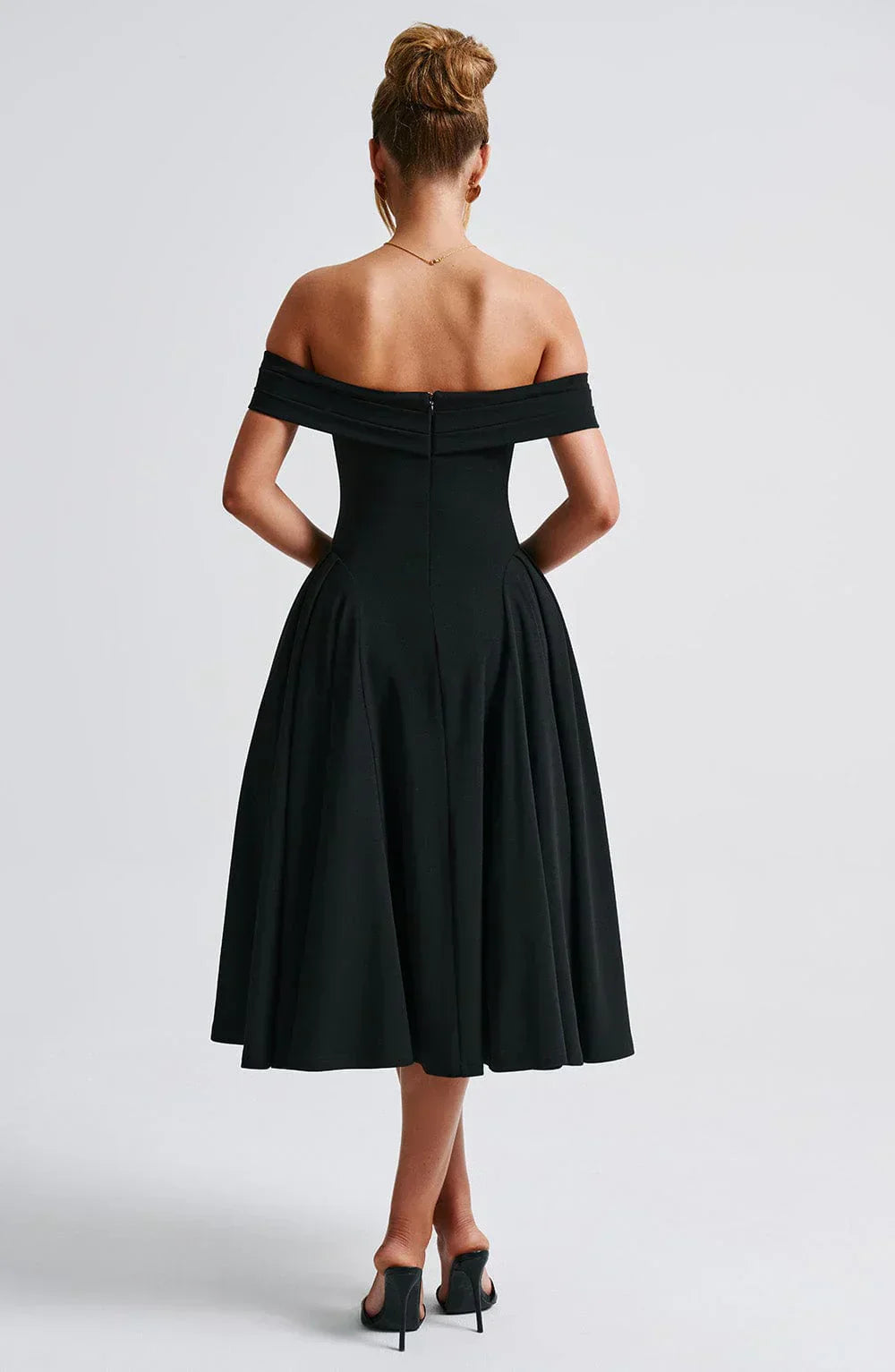 Elegant Midi Dress by Alexander Saint