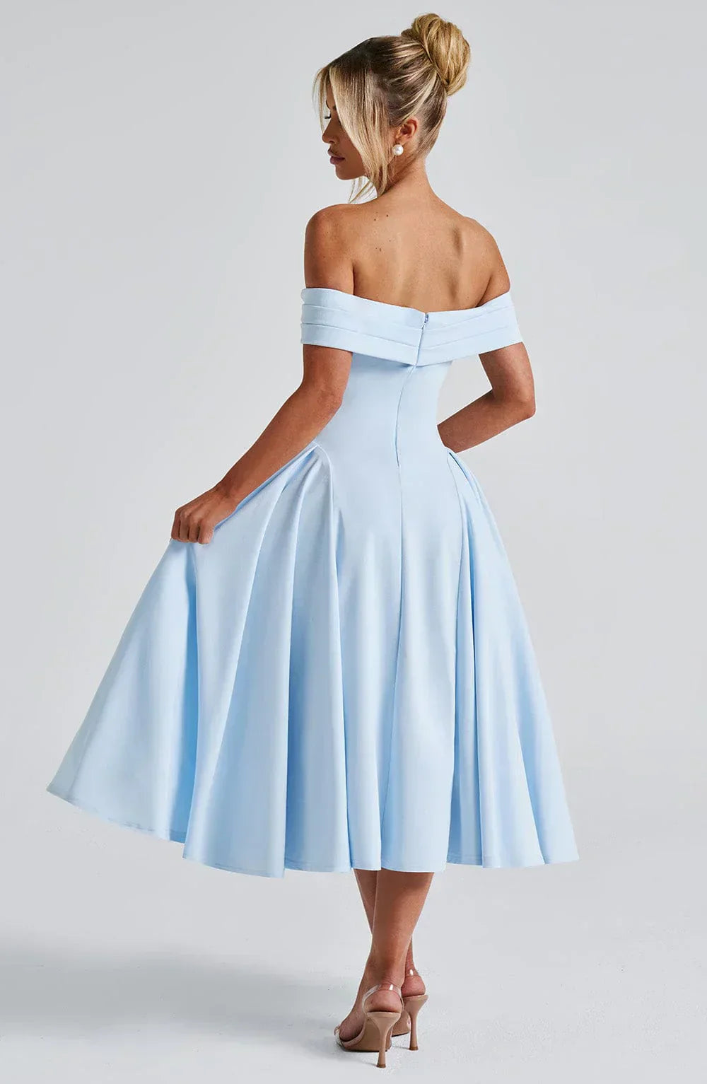 Elegant Midi Dress by Alexander Saint