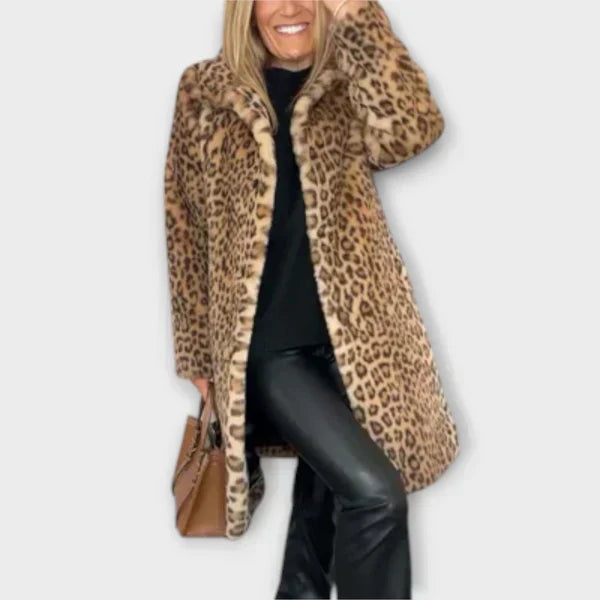 Leopard print coats