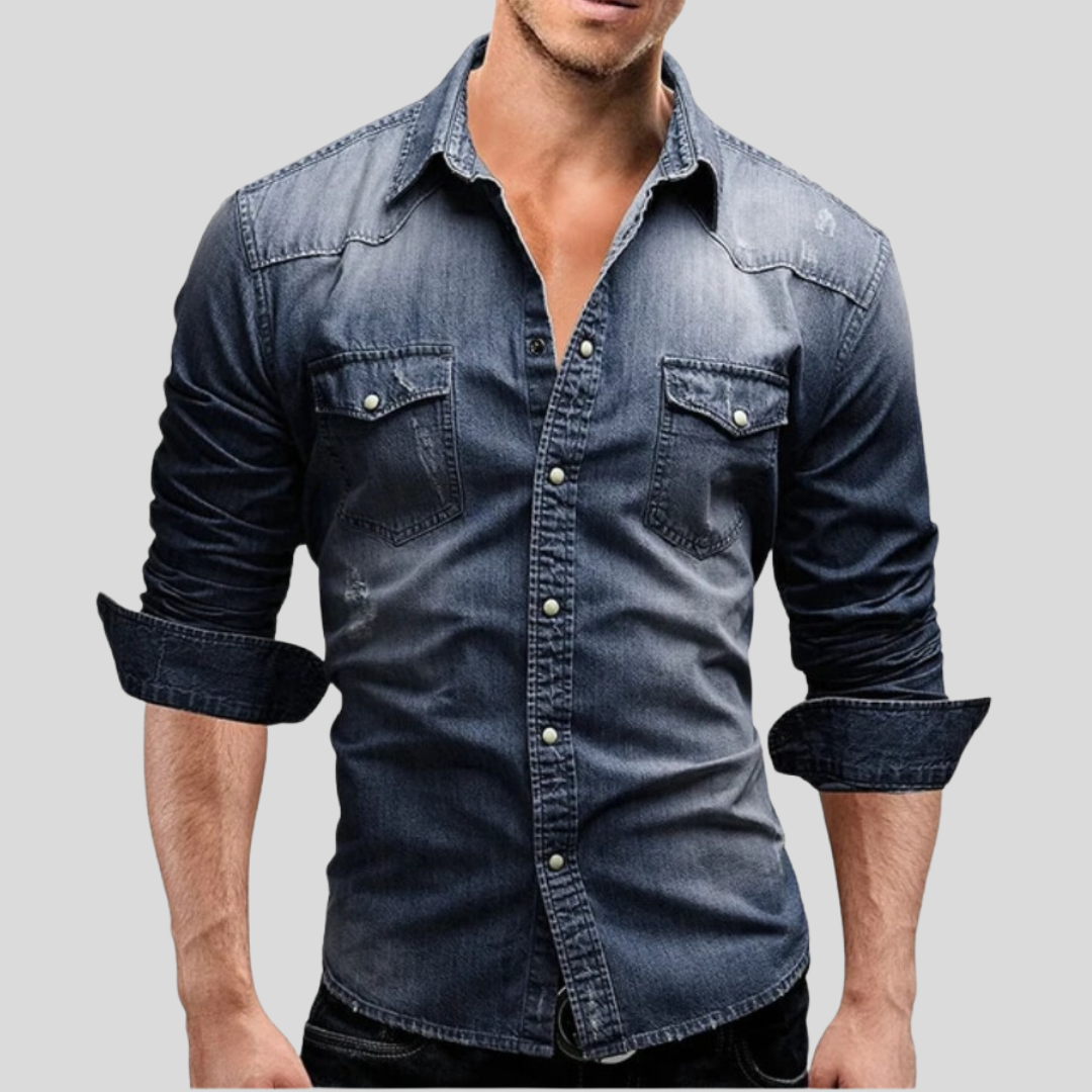 Lenoir™ - Modern Style Denim Shirt