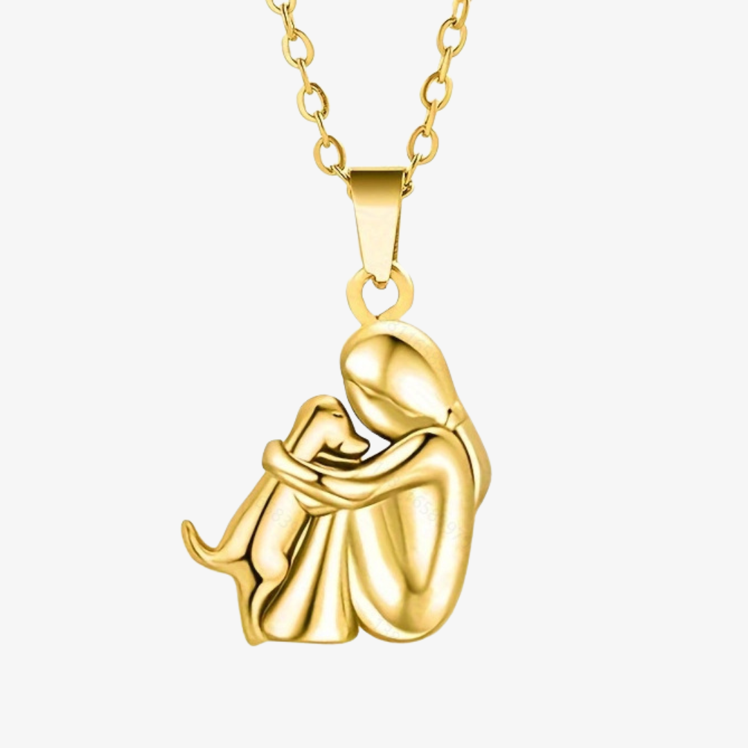 Eleonora | Necklace with dog-shaped pendant