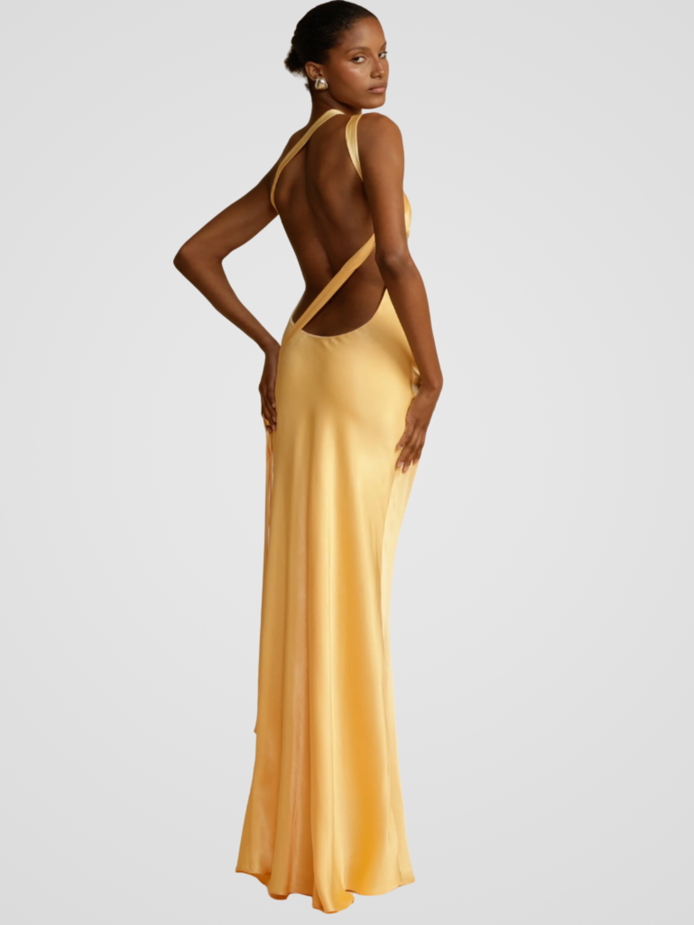 MAXI GOLDEN GLAM DRESS