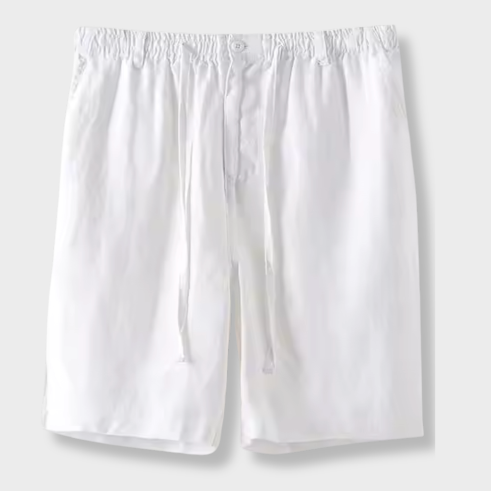 Linen shorts