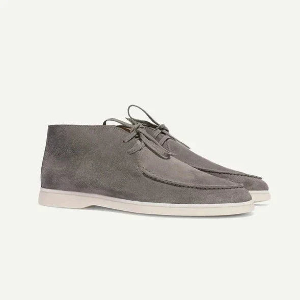 Lenoir™ | Suede shoes with laces