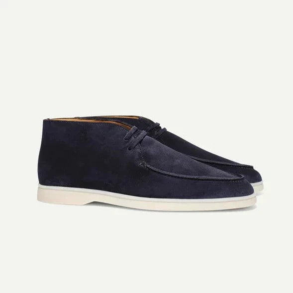 Lenoir™ | Suede shoes with laces