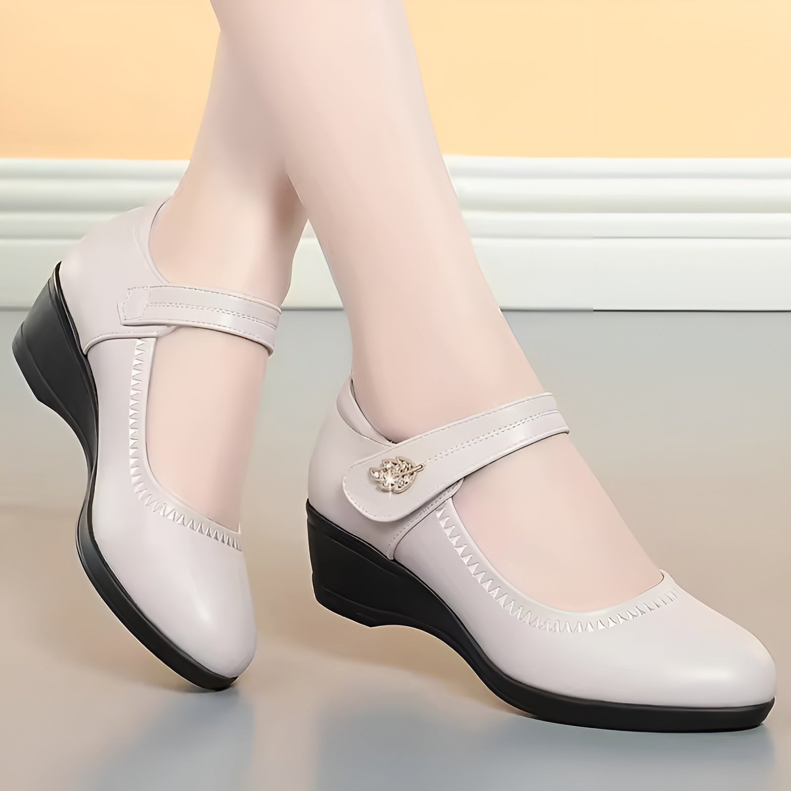Leyla | Soft PU Leather Shoes