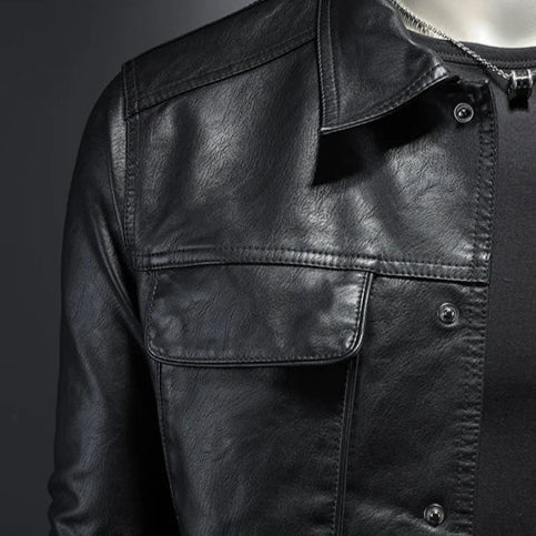Darius™ | Premium Moto-Style Leather Jacket