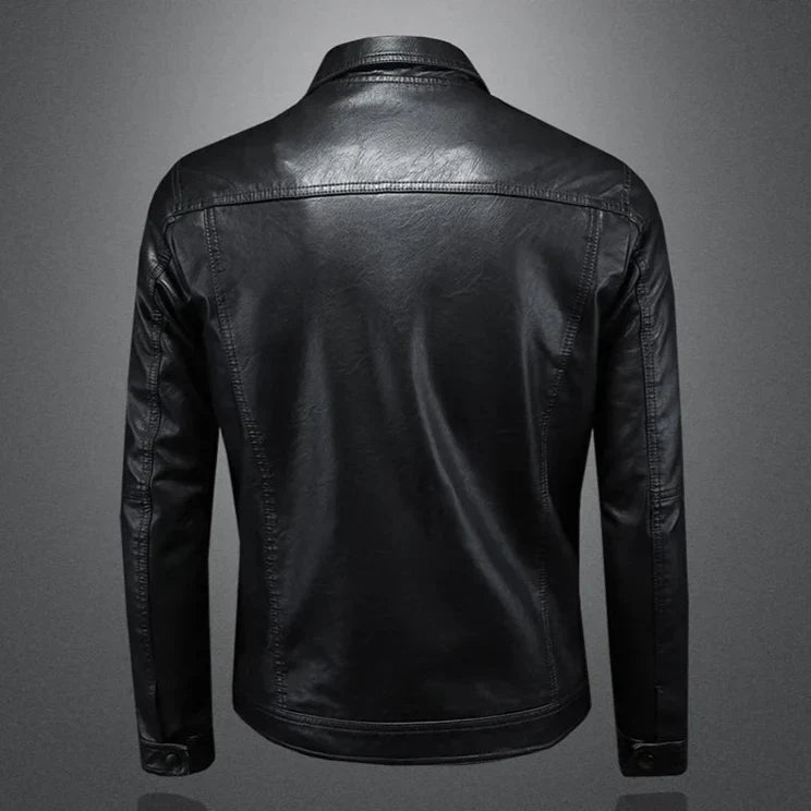 Darius™ | Premium Moto-Style Leather Jacket