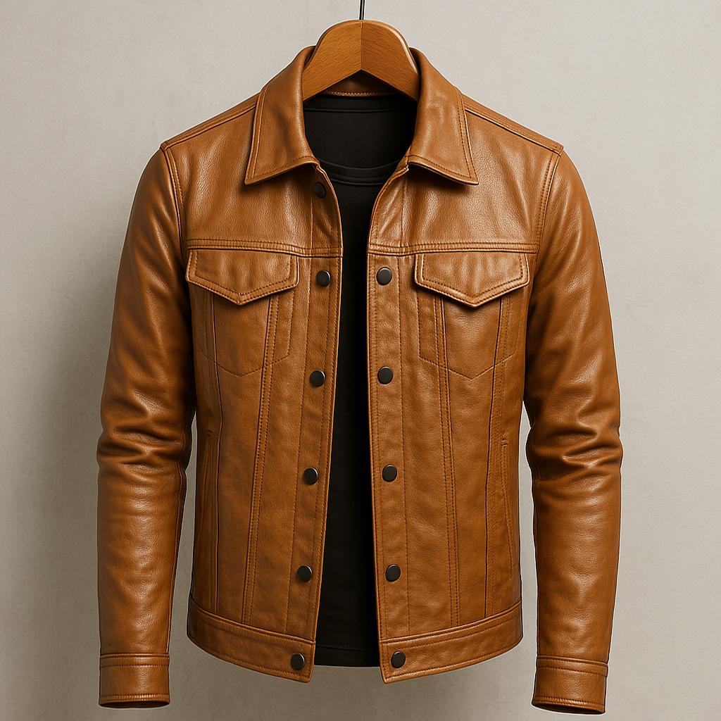 Darius™ | Premium Moto-Style Leather Jacket
