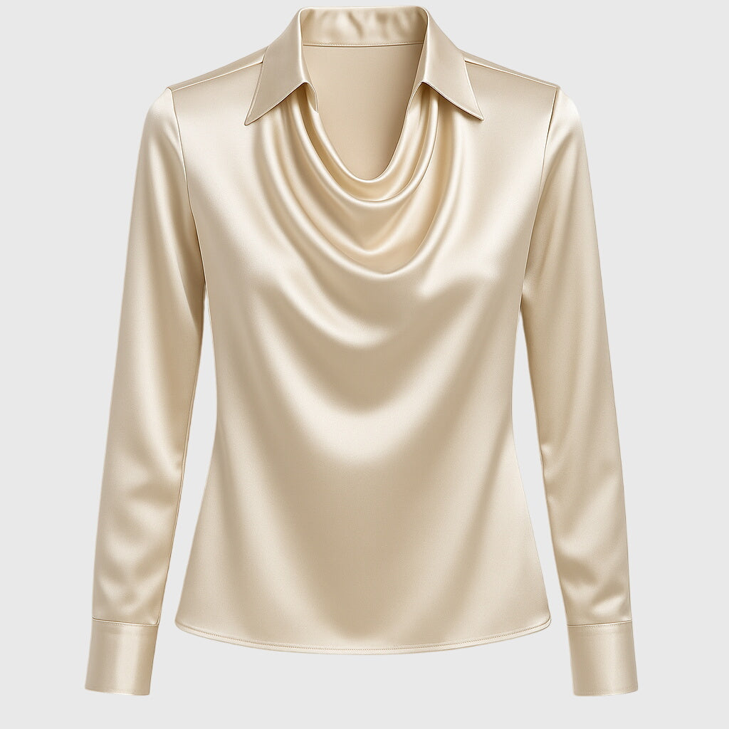 Brooklyn - Elegant Satin Blouse