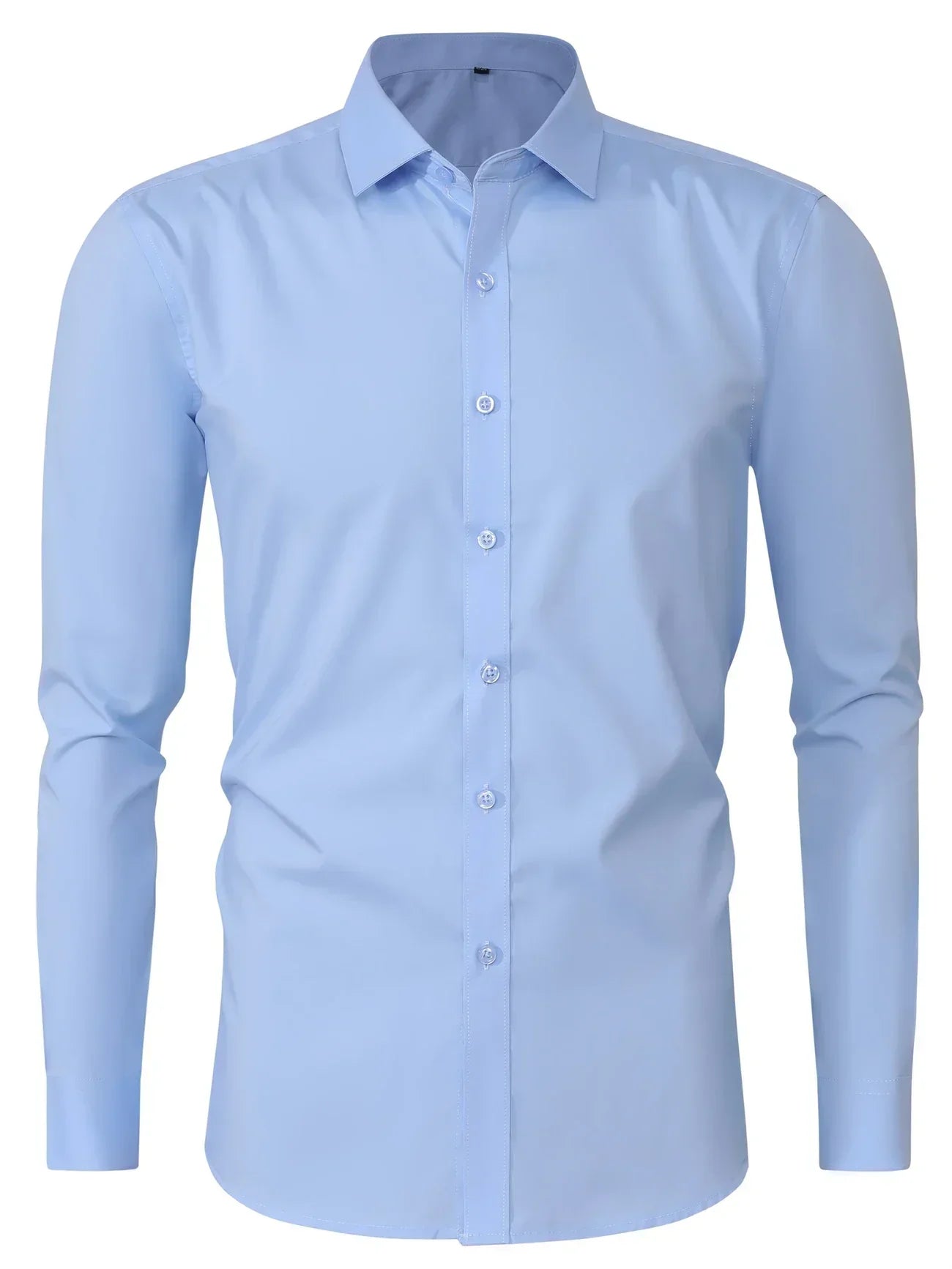 Lenoir™ | Elegant long-sleeve shirt with buttons