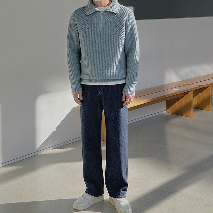 Lenoir™ | Quarter-Zip Pullover Azure