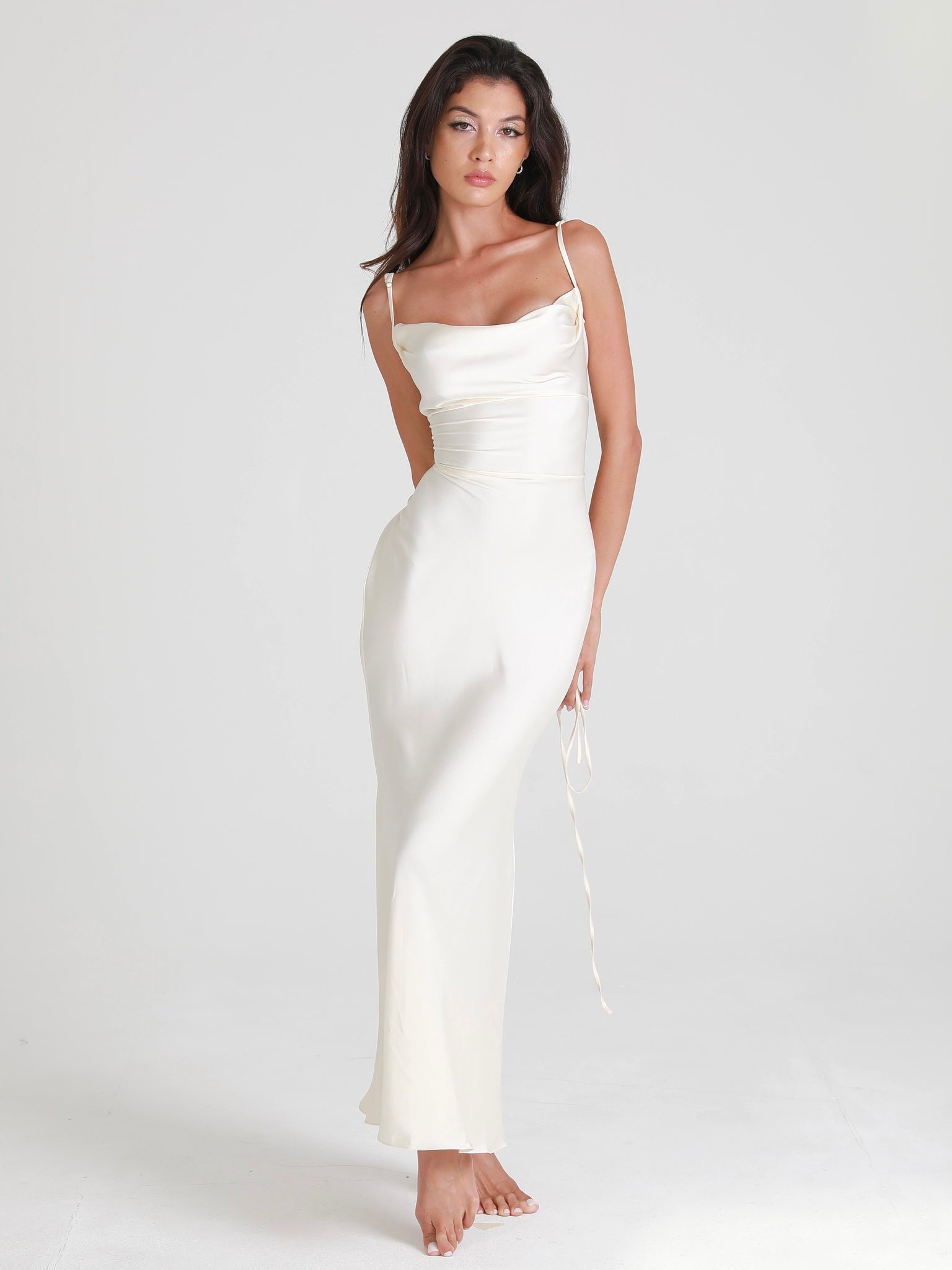 Ethereal Satin Slip Dress