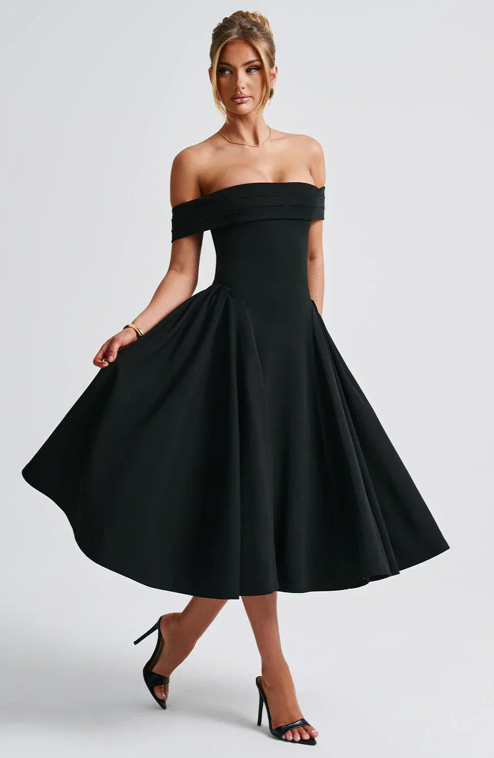 Elegant Midi Dress by Alexander Saint